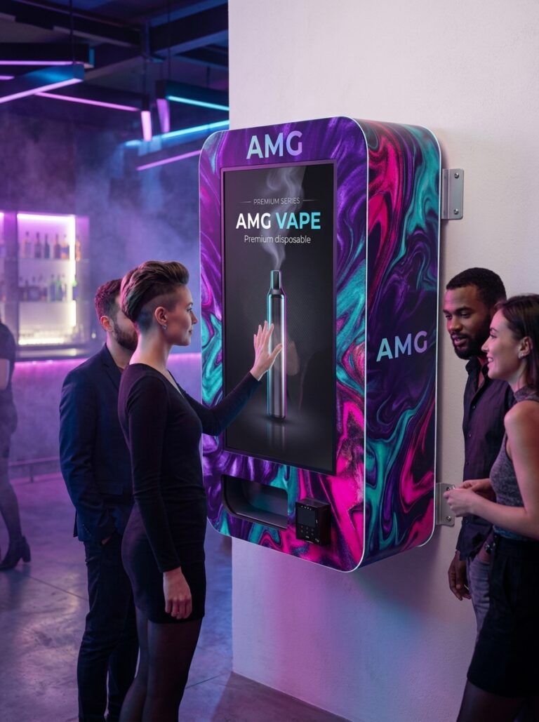 amg vape vending in club